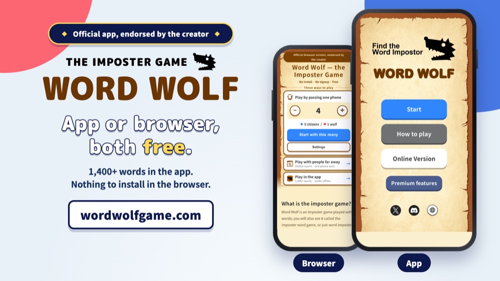 Word Wolf - Definitive Edition